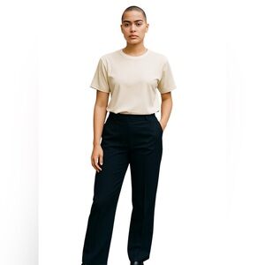 Black Tape Measure “Amie” Slacks, size 8, Solid Color  Neutral Business Casual